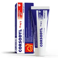 Corsodyl 1% gel 50 g