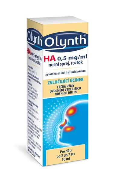 OLYNTH® HA 0,5 mg/ml nosní sprej, roztok 10 ml
