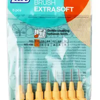 Tepe Mezizubní kartáčky EXTRA SOFT světle oranžové 0,45 mm sáček 8 ks