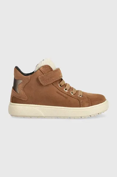 Dětské semišové sneakers boty Geox J36HYC 022BH J THELEVEN WPF