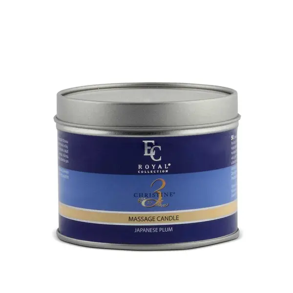 Christine Nr.3 Masážní svíčka - Japanese Plum - 180ml