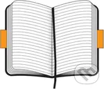 Moleskine - malý linajkový zápisník v mäkkej väzbe (čierny)