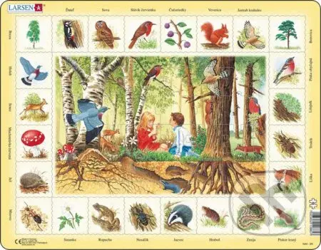Les (NA4) - puzzle z kategorie Naučné puzzle