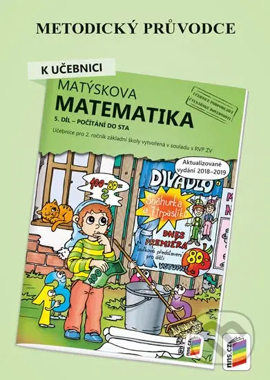 Metodický průvodce k Matýskově matematice 5. díl (aktualizované vydání 2019) - kniha z kategorie 1. stupeň