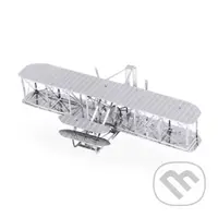 Metal Earth 3D kovový model Wright Airplane /Dvojplošník bratří Wrigtů - puzzle z kategorie 3D puzzle