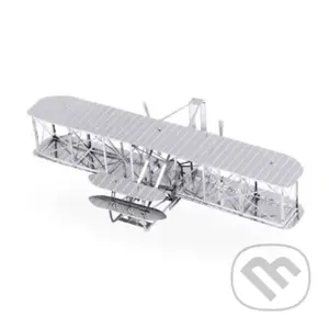 Metal Earth 3D kovový model Wright Airplane /Dvojplošník bratří Wrigtů - puzzle z kategorie 3D puzzle