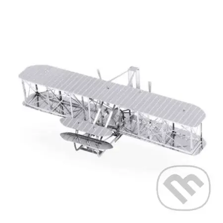 Metal Earth 3D kovový model Wright Airplane /Dvojplošník bratří Wrigtů - puzzle z kategorie 3D puzzle
