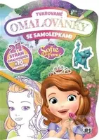 Tvarované omalovánky se samolepkami - Sofie první - kniha z kategorie Omalovánky