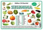 Súbor 24 kariet - Zelenina - kniha z kategorie Učebnice a slovníky