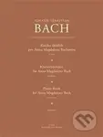 Knížka skladeb pro Annu Magdalenu Bachovou - Johann Sebastian Bach - kniha z kategorie Noty