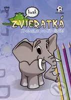 Zvieratká - Kreslíme podľa čísiel - kniha z kategorie Pro děti