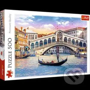 Most Rialto, Benátky - puzzle z kategorie Města a stavby