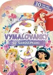Vymaľovanky so samolepkami: Disnej Princezná - kniha z kategorie Omalovánky
