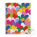 Cuore A5 poznámkový blok 90 g - srdce