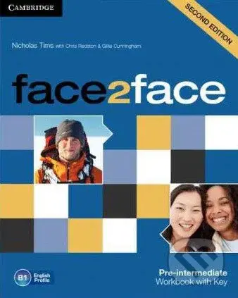 Face2Face: Pre-intermediate - Workbook with Key - Chris Redston, Gillie Cunningham - kniha z kategorie Jazykové učebnice a slovníky
