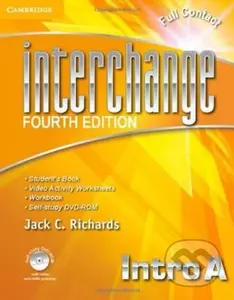 Interchange Fourth Edition Intro: Full Contact A with Self-study DVD-ROM - kniha z kategorie Jazykové učebnice a slovníky