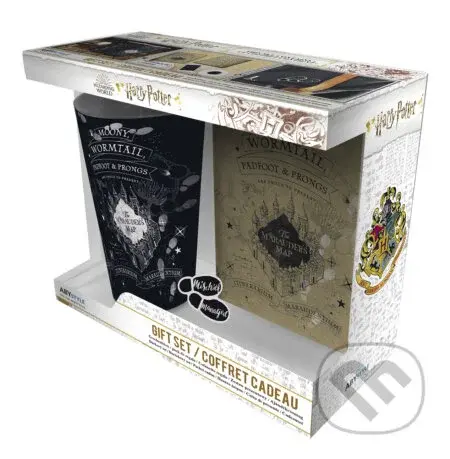 Dárkový set Harry Potter - Pobertův plánek