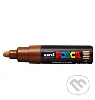 Posca akrylový popisovač PC-7M, 4,5 - 5,5 mm, hnědá (s kulatým silným hrotem)