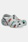 Pantofle Crocs CLASSIC RACE CARS GRAPHIC CLOG KIDS šedá barva, 210992