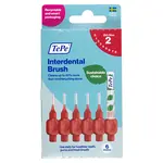 TEPE Original Mezizubní kartáčky červené 0,5 mm v krabičce 6 kusů