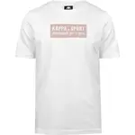 Kappa ERCOLAN 1 AR Pánské triko, bílá, velikost