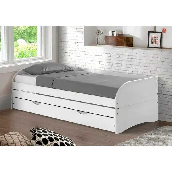 MID.YOU VÝSUVNÁ POSTEL, bílá