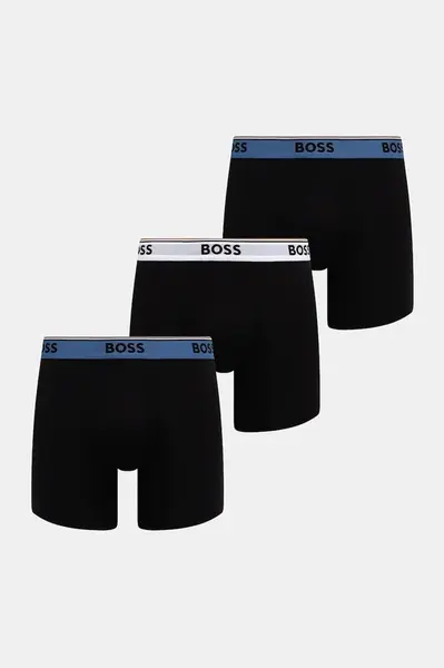 BOSS pánské BoxerBr 3P Power 3-pack