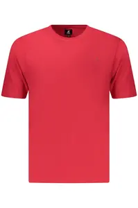 Červené triko s krátkým rukávem