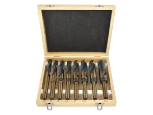 Vrtáky sada 8ks, dřevo a kov, 14-25,5 mm, HSS - GEKO