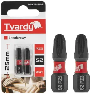 GEKO Rázový šroubovák PZ3 25 mm S2