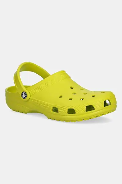 Pantofle Crocs Classic zelená barva, 10001
