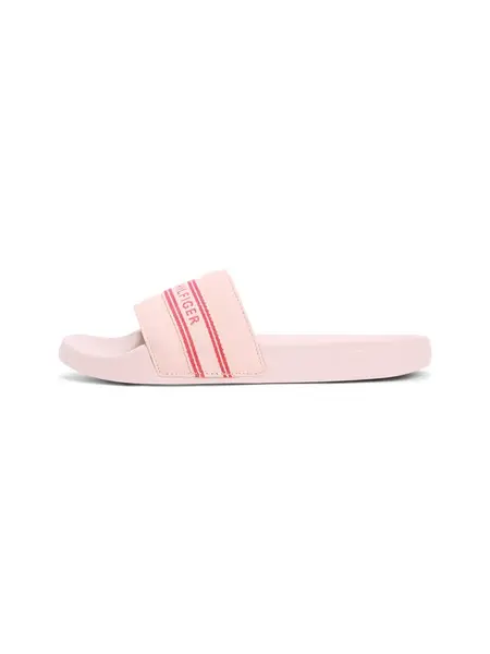 TOMMY HILFIGER Šľapky  ružová / brusnicová