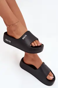 BIG STAR SHOES Dámské Pantofle z Pěny na Masivní Platformě Big Star