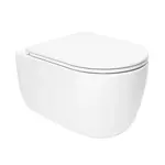 WC s doskou softclose závesné SAT Ergo so zadným odpadom SATPSWC Plus Size
