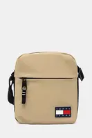 Ledvinka Tommy Jeans béžová barva, AM0AM13270