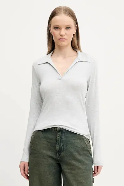 Tričko s dlouhým rukávem Abercrombie & Fitch