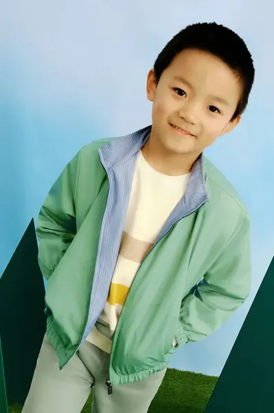 Dětská oboustranná bunda Mayoral zelená barva, 3430