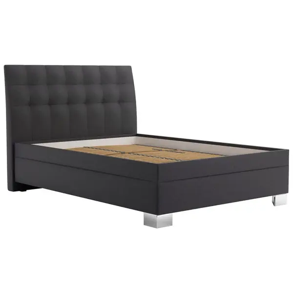 Blanar ČALOUNĚNÁ POSTEL, 140/200 cm, antracitová