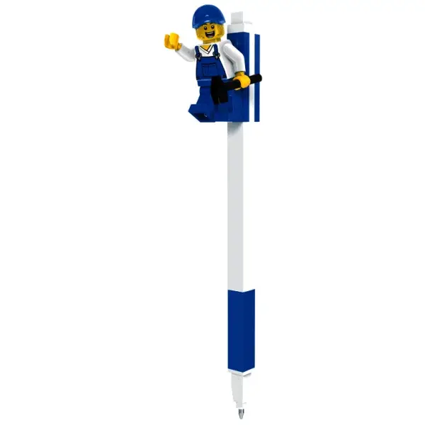LEGO Gelové pero s minifigurkou, modré