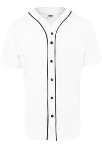 Baseballový síťovaný dres wht/blk