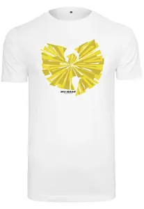 Bílé tričko s logem Wu Wear