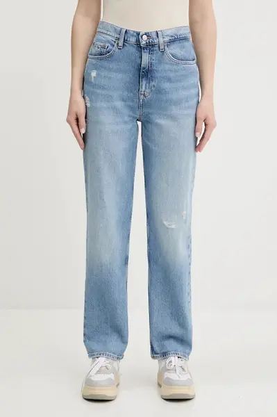 Džíny Tommy Jeans dámské, high waist, DW0DW20013