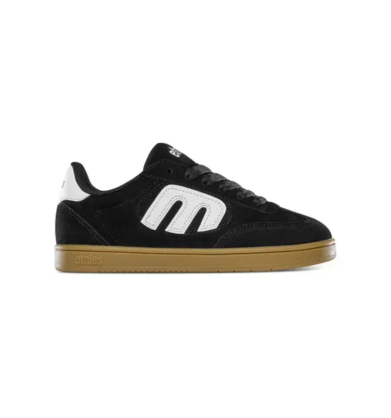 Etnies dětské boty Kids Locut Black / Gum / White | Černá | Velikost 7 US