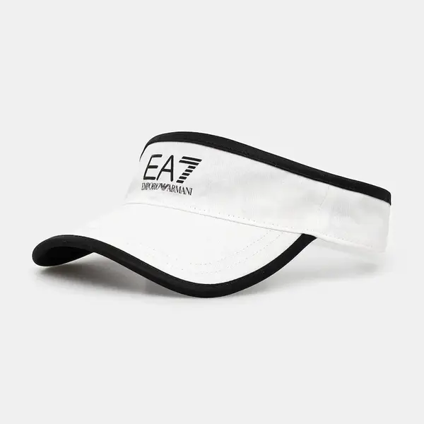 Kšilt EA7 Emporio Armani dámský, bílá barva, AF13034.7W000339