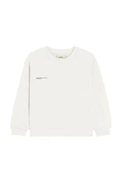 Mikina Pangaia KIDS' 365 MIDWEIGHT SWEATSHIRT bílá barva, 10000279