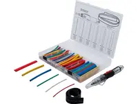 BGS Technic BGS 70143 Plynový hořák se sadou barevných hadic smrštitelných teplem a piezo