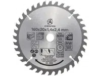 BGS Technic BGS 3950 Pilový kotouč ze slinutého karbidu průměr 160 x 20 x 2,4 mm, 36 zubů