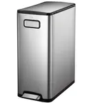 Odpadkový kôš Eko Ecofly 20+20l inox mat 937740