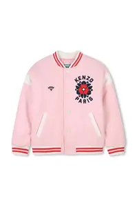 Dětská vlněná bomber bunda Kenzo Kids