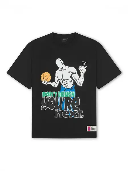 AND1 Tričko  modrá / zelená / čierna / biela